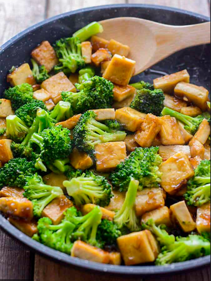Meatless Meal: Tofu with Broccoli