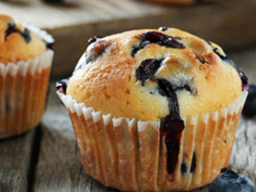 Affordable blueberry muffin recipe